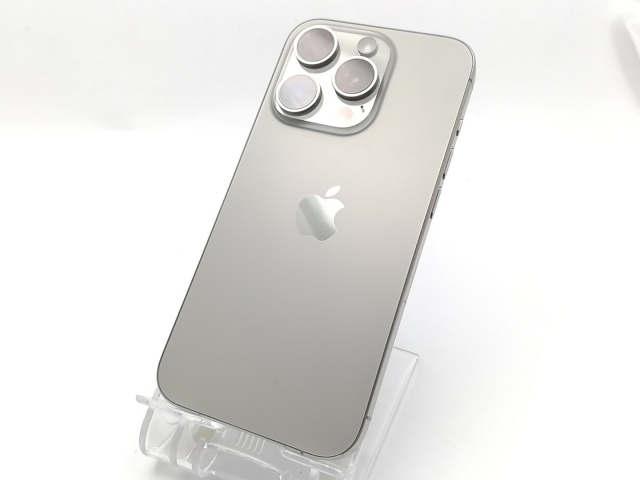 中古】Apple 国内版 【SIMフリー】 iPhone 15 Pro 256GB ナチュラル 
