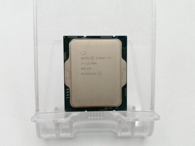 【中古】Intel Core i7-12700K(3.6GHz) Bulk LGA1700/12C(P:8C/E:4C)/20T/L3 25M/UHD770/PBP125W【ECセンター】保証期間１週間