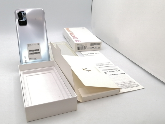 【中古】Xiaomi au 【SIMフリー】 Redmi Note 10 JE クロームシルバー 4GB 64GB XIG02【ECセンター】保証期間１ヶ月【ランクA】_7
