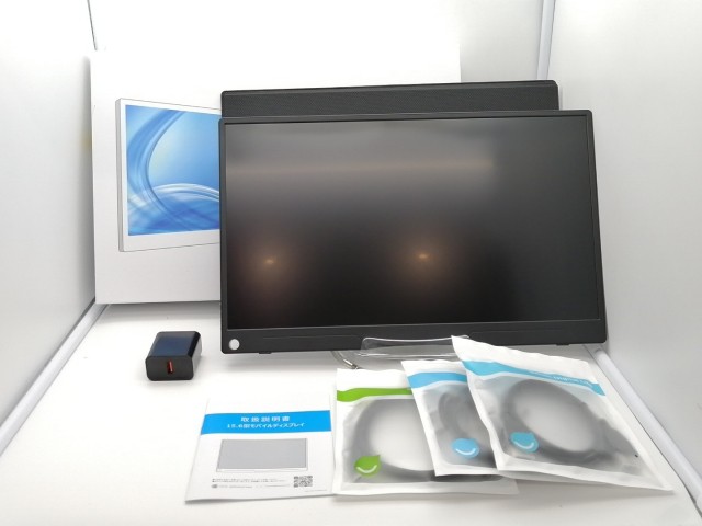 【中古】EVICIV モバイルディスプレイ [15.6インチ/1920x1080/IPS/非光沢/60Hz/5ms/USB-C/HDMI]【ECセンター】保証期間１週間