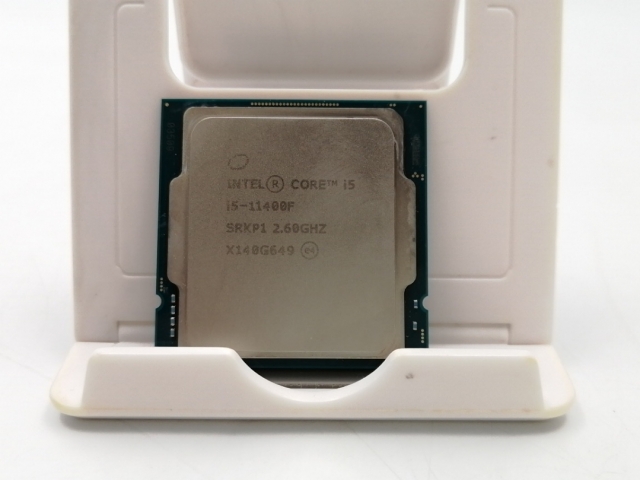 【中古】Intel Core i5-11400F (2.6GHz/TB:4.4GHz) BOX LGA1200/6C/12T/L3 12M/No iGPU/TDP65W【ECセンター】保証期間１週間