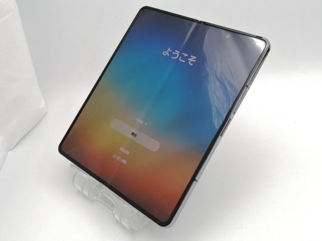 【中古】SAMSUNG docomo 【SIMフリー】 Galaxy Z Fold4 12GB 256GB SC-55C グレイグリーン【ECセンター】保証期間１ヶ月【ランクB】_1