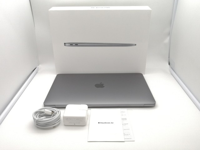 【中古】Apple MacBook Air 13インチ 256GB Touch ID搭載モデル スペースグレイ MVFJ2J/A (Mid 2019)【ECセンター】保証期間１ヶ月【ラン