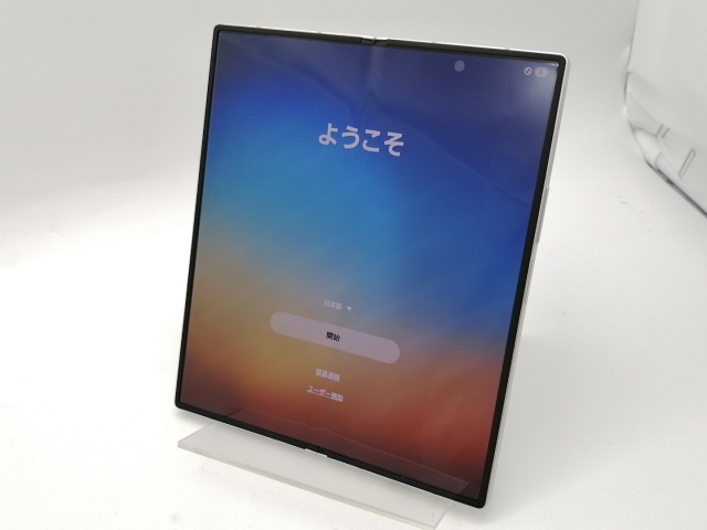 中古】SAMSUNG 国内版 【SIMフリー】 Galaxy Z Fold6 ホワイト 12GB