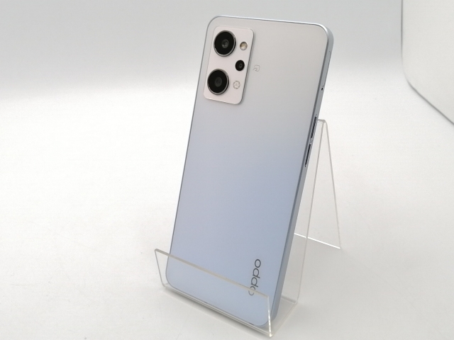 【中古】Oppo ymobile 【SIMフリー】 OPPO Reno7 A ドリームブルー 6GB 128GB A201OP【ECセンター】保証期間１ヶ月【ランクA】