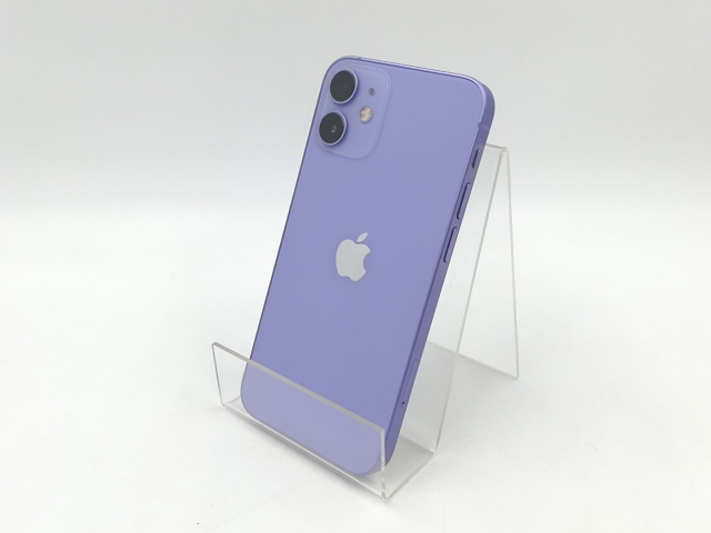 中古Apple 国内版 SIMフリー iPhone 12 mini 256GB パープル