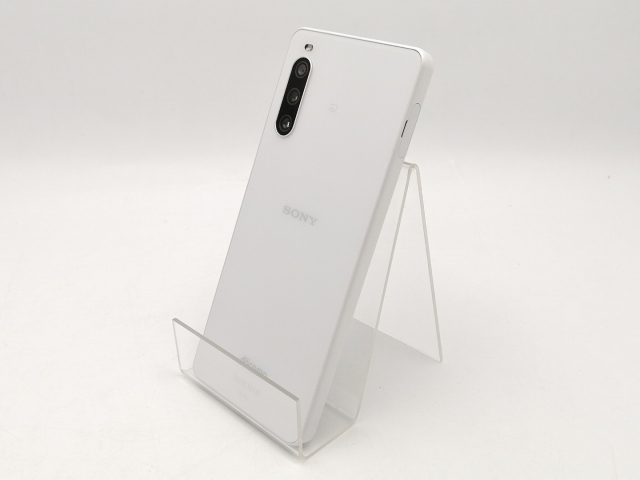 【中古】SONY docomo 【SIMフリー】 Xperia 10 IV ホワイト 6GB 128GB SO-52C【中野】保証期間１ヶ月【ランクC】