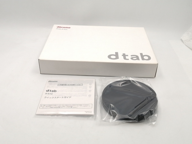 【未使用】SHARP docomo 【SIMフリー】 dtab チャコールグレー d-51C GR 【Snapdragon 665/4GB/64GB】【ECセンター】保証期間３ヶ月_2