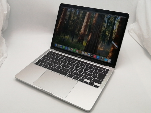 中古】Apple MacBook Pro 13インチ CTO (M1・2020) シルバー Apple M1