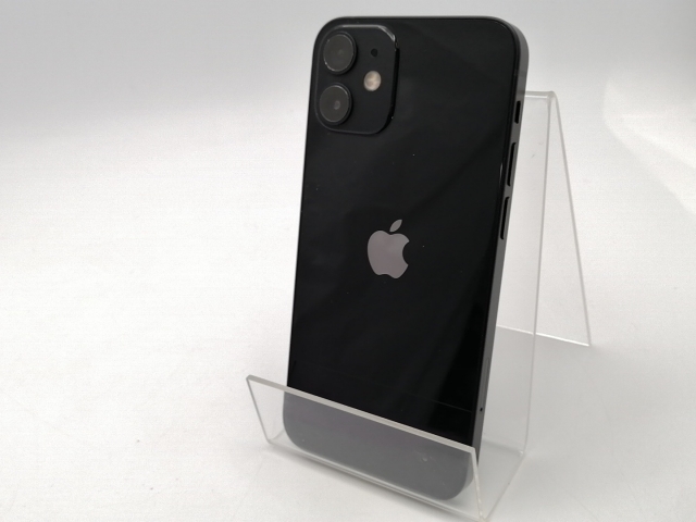 中古】Apple au 【SIMロックあり】 iPhone 12 mini 64GB ブラック