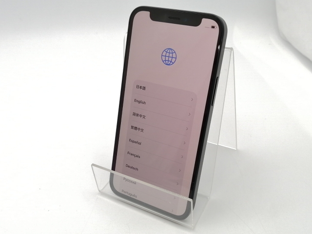 中古】Apple au 【SIMロックあり】 iPhone 12 mini 64GB ブラック