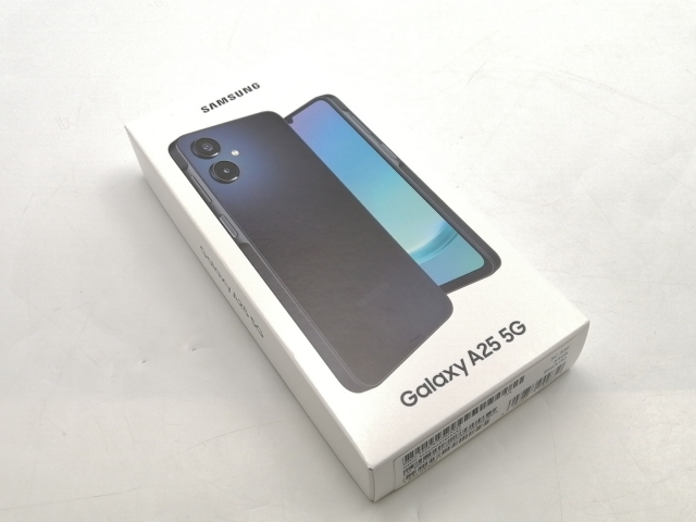 ドコモ　Galaxy A25 5G BLACK 64GB 新品 Galaxy A 【 SIMフリー品】新品未開封 A25 5G SC-53F【Black】判定O 赤
