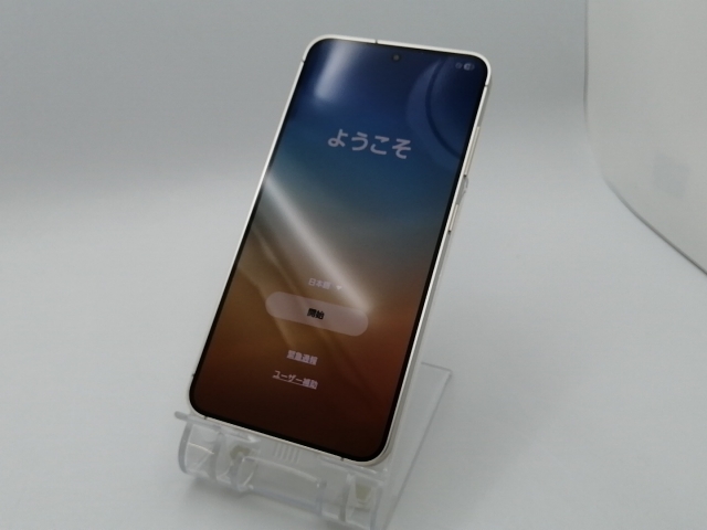 中古】SAMSUNG 国内版 【SIMフリー】 Galaxy S24 アンバーイエロー 8GB