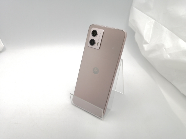 【中古】MOTOROLA ymobile 【SIMフリー】 moto g53y 5G ペールピンク 4GB 128GB A301MO【川崎駅前】保証期間１ヶ月【ランクA】
