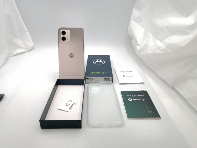 【中古】MOTOROLA ymobile 【SIMフリー】 moto g53y 5G ペールピンク 4GB 128GB A301MO【川崎駅前】保証期間１ヶ月【ランクA】_7