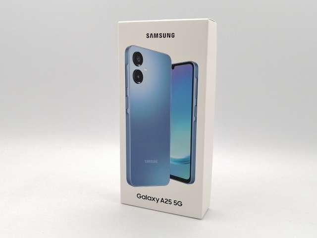 【未使用】SAMSUNG docomo 【SIMフリー】 Galaxy A25 5G ブルー 4GB 64GB SC-53F【ECセンター】保証期間３ヶ月