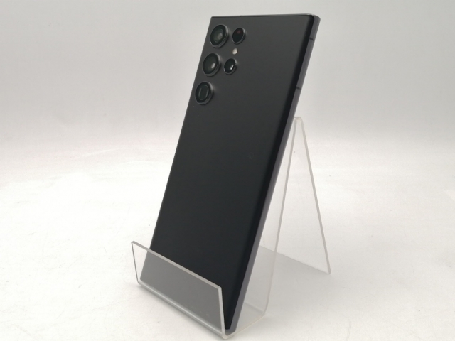 【中古】SAMSUNG au 【SIMフリー】 Galaxy S22 Ultra ファントムブラック 12GB 256GB SCG14【ECセンター】保証期間１ヶ月【ランクB】