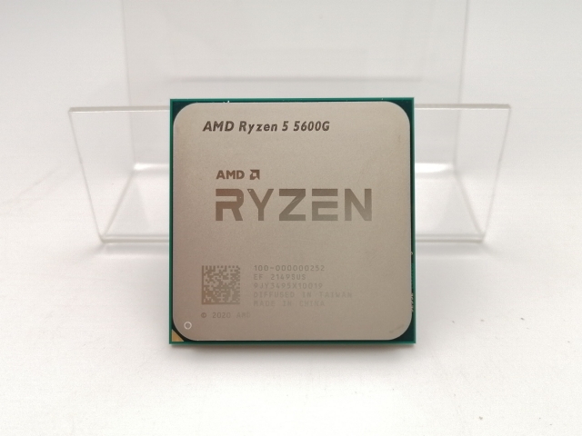中古】AMD Ryzen 5 5600G (3.9GHz/TC:4.4GHz) BOX AM4/6C/12T/L3 16MB/