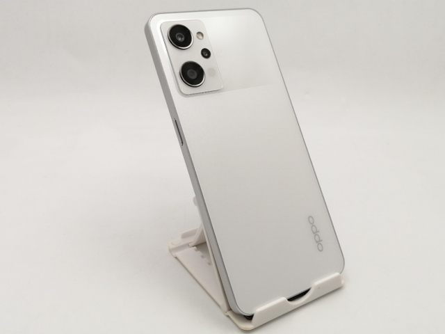 【中古】Oppo 国内版 【SIMフリー】 OPPO Reno9 A ムーンホワイト 8GB 128GB CPH2523【ECセンター】保証期間１ヶ月【ランクA】