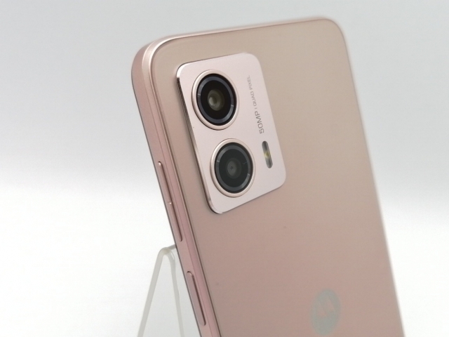 中古】MOTOROLA ymobile 【SIMフリー】 moto g53y 5G ペールピンク 4GB