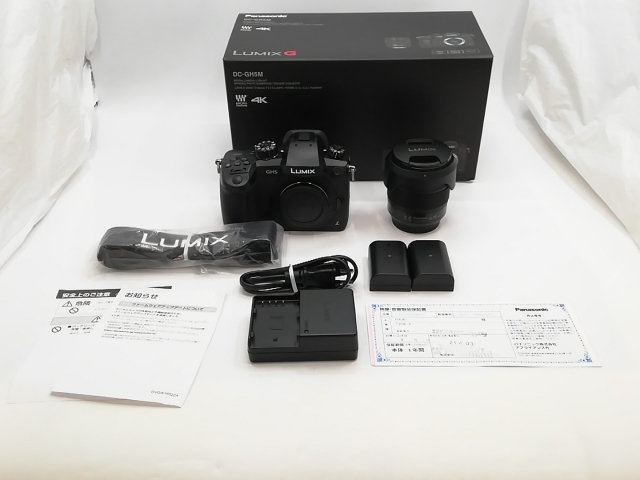Panasonic - 中古Panasonic LUMIX GH5 レンズキット DC-GH5M-K Panasonic 中古 1年保証 美品 LUMIX GH5 標準ズームレンズキット