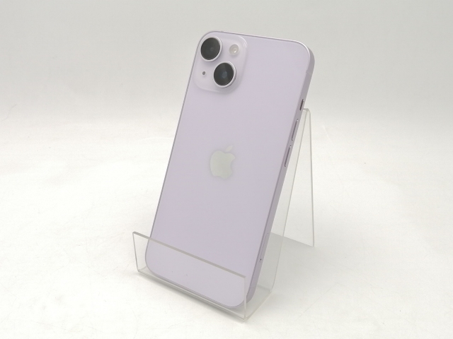【中古】【赤ロム保証あり】Apple 楽天モバイル 【SIMフリー】 iPhone 14 128GB パープル MPUY3J/A【ECセンター】保証期間１ヶ月【ランクB】