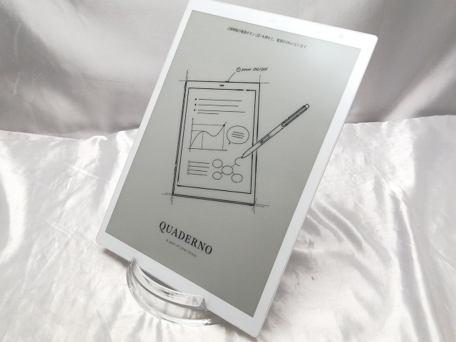 中古】Fujitsu 電子ペーパー QUADERNO A4 (Gen.2) FMVDP41【EC
