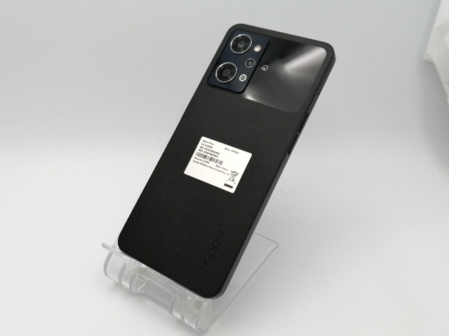 【中古】Oppo 国内版 【SIMフリー】 OPPO Reno9 A ナイトブラック 8GB 128GB CPH2523【ECセンター】保証期間１ヶ月【ランクA】