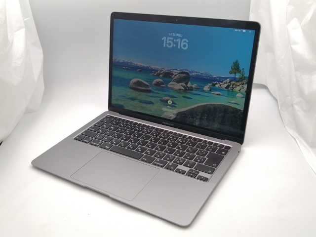 【中古】Apple MacBook Air 13インチ CTO (M1・2020) スペースグレイ Apple M1(CPU:8C/GPU:8C)/16G/1T【ECセンター】保証期間１ヶ月【ランクB】