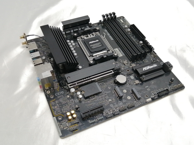 【中古】ASRock B850M Pro-A WiFi B850/AM5/microATX【ECセンター】保証期間１週間
