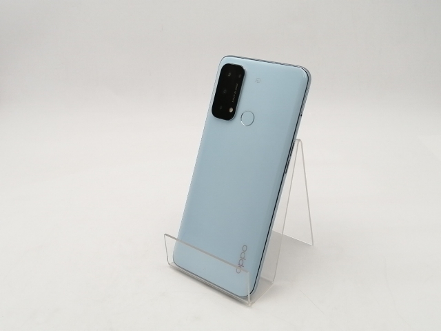 OPPO Reno5 A アイスブルー　SIMロック解除済　中古　美品 中古】Oppo ymobile 【SIMフリー】 OPPO Reno5 A アイスブルー 6GB