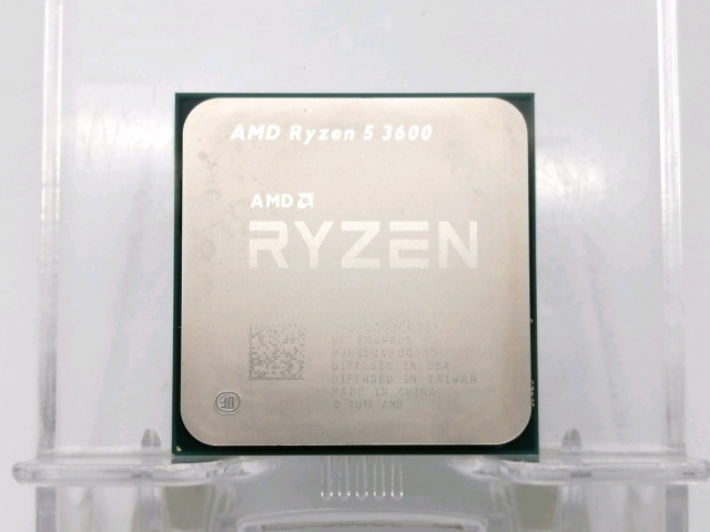 【中古】AMD Ryzen 5 3600 (3.6GHz/TC:4.2GHz) BOX AM4/6C/12T/L3 32MB/TDP 65W【ECセンター】保証期間１週間