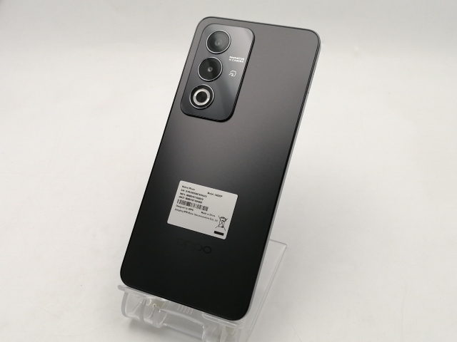 【中古】Oppo ymobile 【SIMフリー】 OPPO A3 5G 4GB 128GB ブラック【ECセンター】保証期間１ヶ月【ランクA】