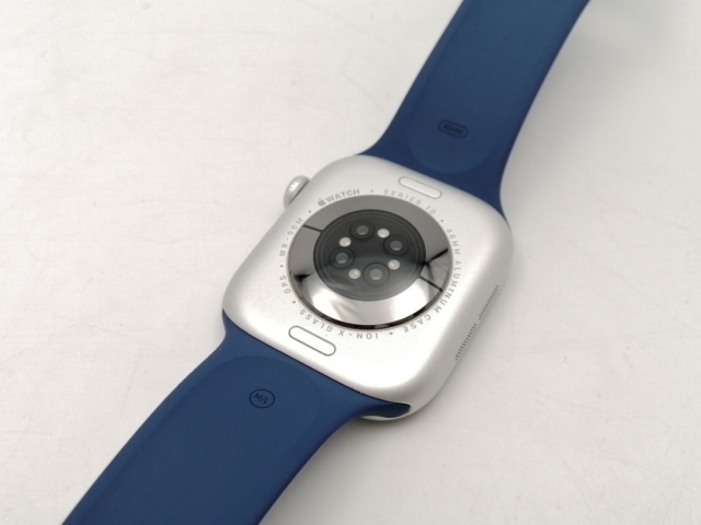 【中古】Apple Apple Watch Series10 46mm GPS シルバーアルミニウムケース/デニムスポーツバンド (M/L) MWWM3J/A【ECセンター】保証期間１ヶ月【ランクB】_2