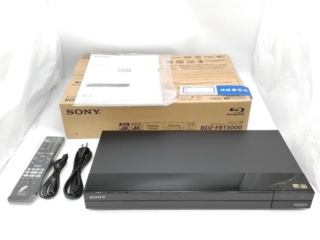 【中古】SONY BDZ-FBT3000 （3TB/2019）【ECセンター】保証期間１ヶ月【ランクA】