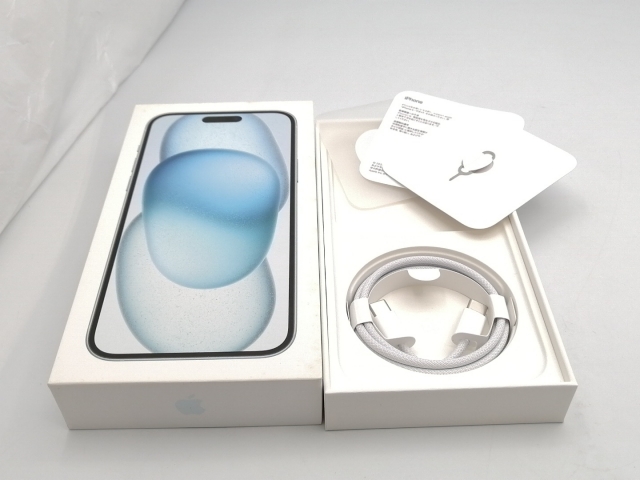 【中古】Apple 国内版 【SIMフリー】 iPhone 15 Plus 128GB ブルー MU0D3J/A【ECセンター】保証期間１ヶ月【ランクA】_7