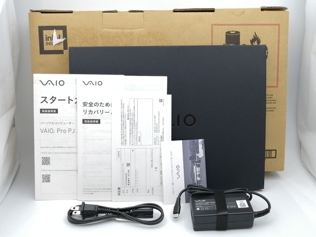 【中古】VAIO VAIO Pro PJ VJPJ234000006 ファインブラック 【i5-1340P 16G 256G(SSD) 1GbE WiFi 12.5LCD(1920x1080)】【ECセンター】保証期間１ヶ月【ランクB】
