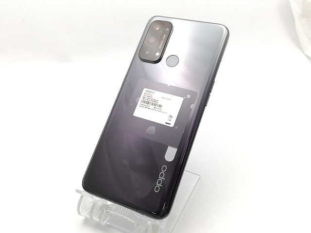 【中古】Oppo ymobile 【SIMフリー】 OPPO Reno5 A eSIM対応版 シルバーブラック 6GB 128GB A103OP【ECセンター】保証期間１ヶ月【ランクB】