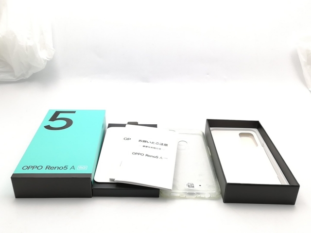 【中古】Oppo ymobile 【SIMフリー】 OPPO Reno5 A eSIM対応版 シルバーブラック 6GB 128GB A103OP【ECセンター】保証期間１ヶ月【ランクB】_7