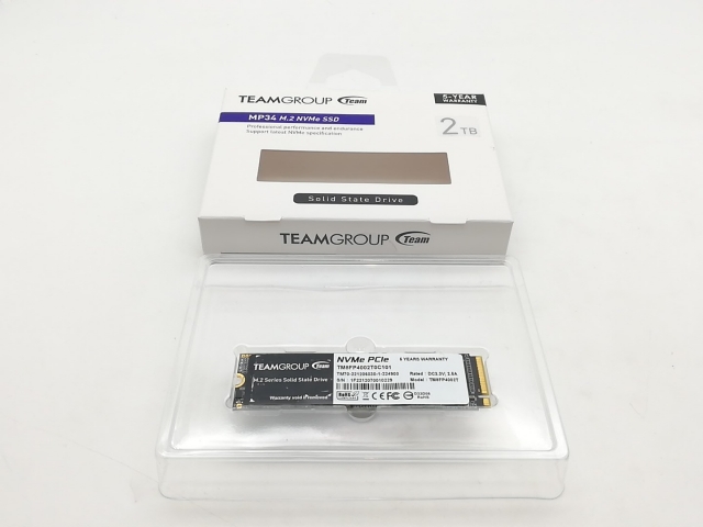 【中古】各社 2TB SSD  (M.2 2280/PCIe3.0 NVMe)【ECセンター】保証期間１週間の通販は