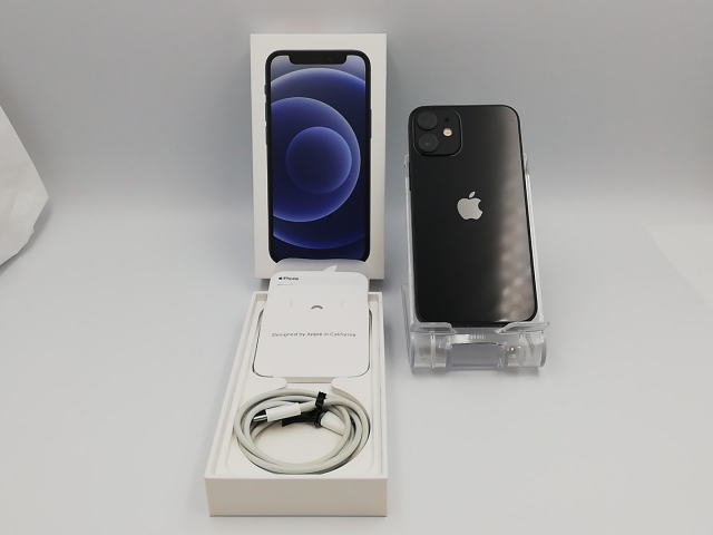 中古】Apple 国内版 【SIMフリー】 iPhone 12 mini 64GB ブラック