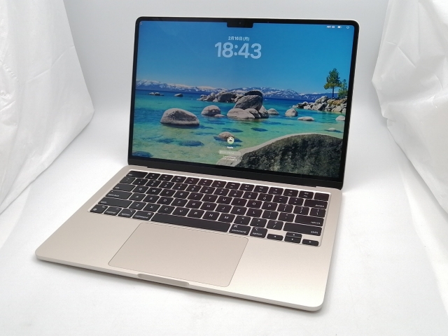 【中古】Apple MacBook Air 13インチ CTO (M2,2022) スターライト M2(CPU:8C/GPU:10C)/16G/1T/35W AC(USB-Cx2)【スマーク伊勢崎】保証期間１ヶ月【ランクB】 87,989円