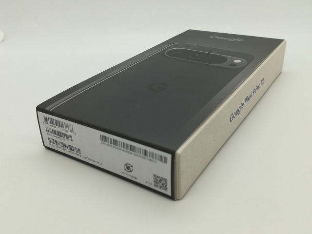 未使用】Google 国内版 【SIMフリー】 Pixel 9 Pro XL オブシディアン