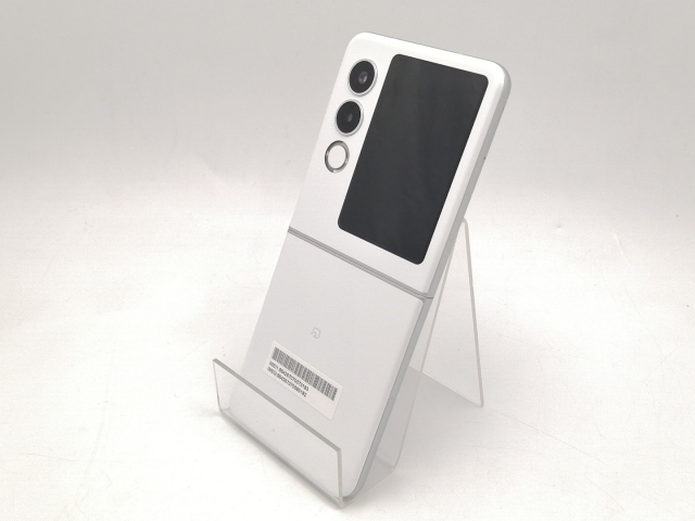 【中古】ZTE ymobile 【SIMフリー】 nubia Flip 2 6GB 128GB ホワイト A404ZT【ECセンター】保証期間１ヶ月【ランクB】