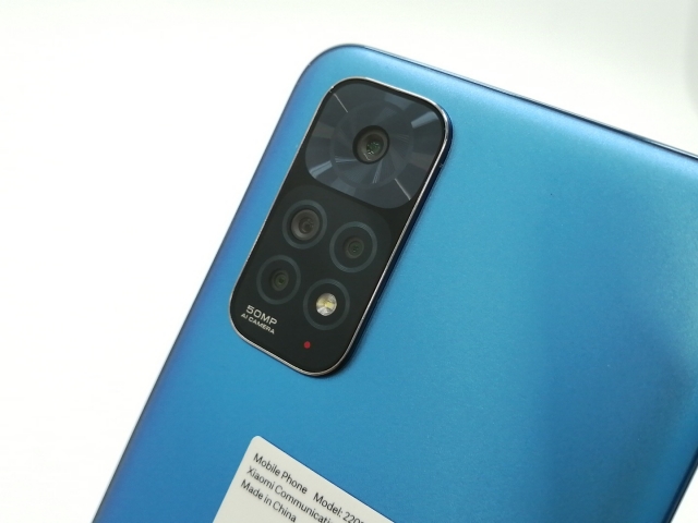 Redmi Note 11 トワイライトブルー　SIMフリー　中古美品　箱説無し Xiaomi Redmi Note 11 トワイライトブルー simフリー