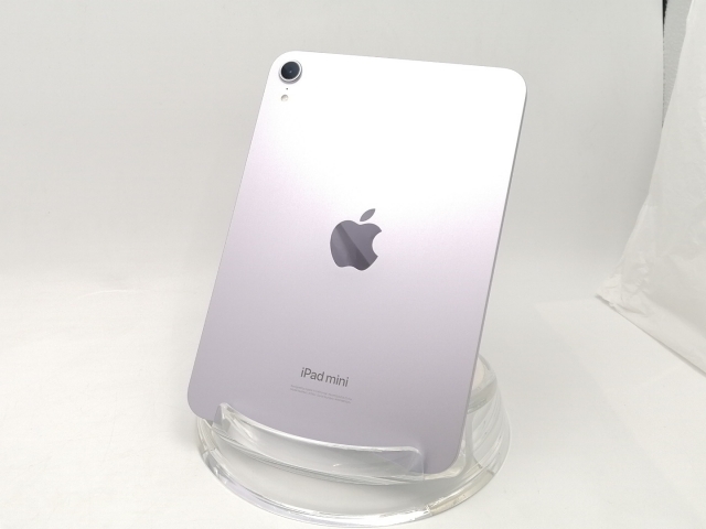 【中古】Apple 【Wi-Fi】 iPad mini（A17Pro/2024） 128GB パープル MXN93J/A【ECセンター】保証期間１ヶ月【ランクA】