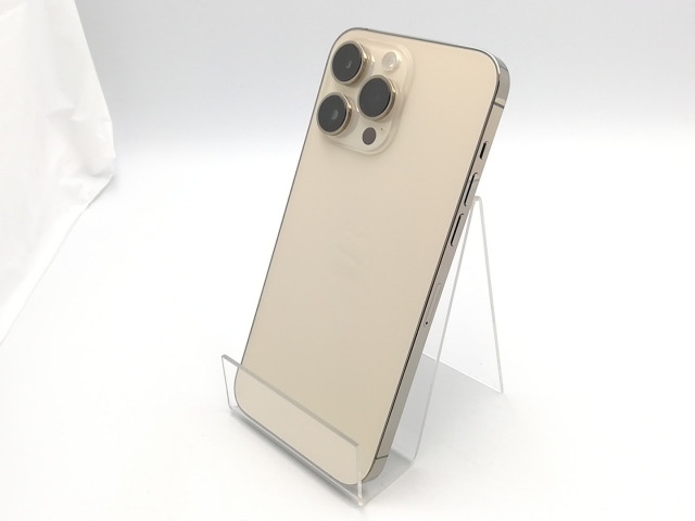 中古】Apple 国内版 【SIMフリー】 iPhone 14 Pro Max 256GB ゴールド 