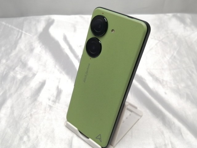 【中古】ASUS 国内版 【SIMフリー】 Zenfone 10 8GB 256GB オーロラグリーン ZF10-GR8S256【ECセンター】保証期間１ヶ月【ランクA】