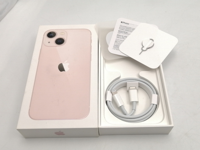 【中古】Apple 国内版 【SIMフリー】 iPhone 13 mini 128GB ピンク MLJF3J/A【ECセンター】保証期間１ヶ月【ランクA】_7