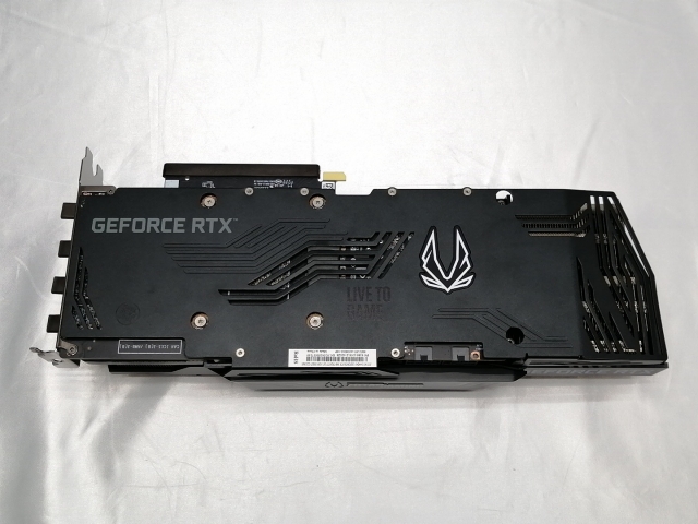 【中古】ZOTAC GAMING GeForce RTX 3080 Trinity OC（ZT-A30800J-10P） RTX3080/10GB(GDDR6X)/PCI-E【EC真っただ中】言いはなつ継続期間１週